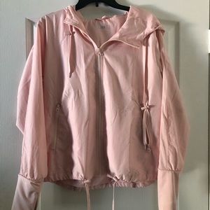 Zyia Blush Bomber Jacket